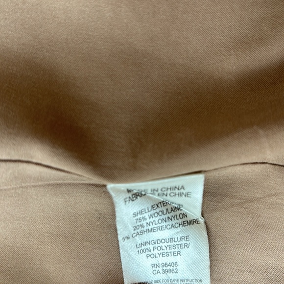 Theory camel coat, size M - Picture 3 of 5